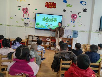 【越·广水】萌娃植绿，共赴春天之约 ——广办中心幼儿园植树节主题活动