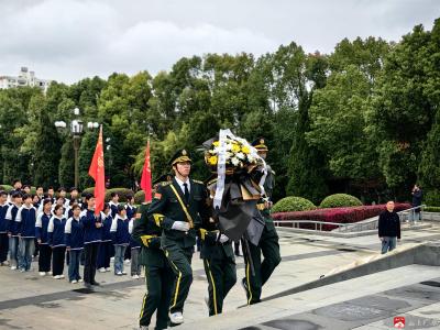 【阅·广水】‌广水市职教中心育才高中：祭扫革命先烈，感悟革命精神