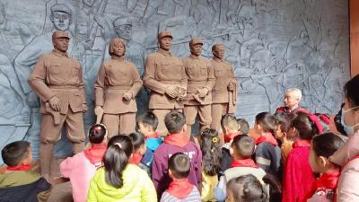 【越·广水】“清明祭英烈•童心永向党”广水儿童开展清明文明实践活动