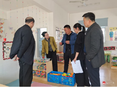 【阅·广水】市教育局到骆店镇中心幼儿园开展年检工作