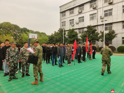 【越·广水】李店镇：基干民兵点验大会  锻造过硬队伍 
