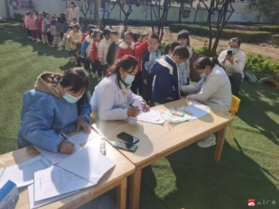 【阅·广水】蔡河镇北街幼儿园开展幼儿健康体检活动