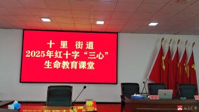【悦·广水】十里街道举办红十字“三心”生命课堂培训