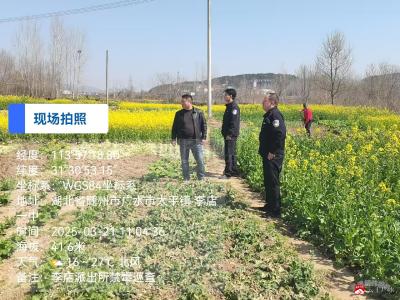 【越·广水】踏查宣传齐发力  禁种铲毒护家园