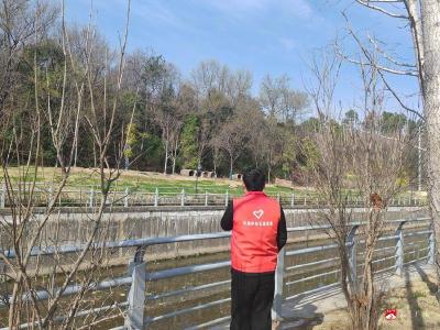 【越•广水】应山街道许家井社区：落实河长制 日常巡河不放松