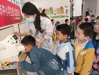 【阅·广水】关爱眼睛 保护视力——十里中心幼儿园开展幼儿视力检测活动