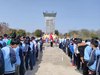 【阅•广水】李店镇中心小学:缅怀先烈寄哀思，红色精神永传承