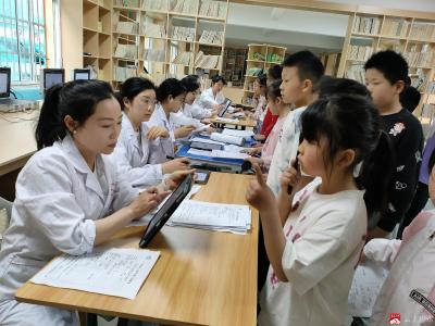 【阅·广水】李店镇中心小学开展春季视力监测活动