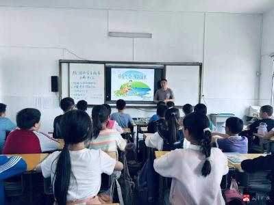 【阅·广水】珍爱生命 预防溺水——蔡河镇中心小学开展防溺水安全教育主题班会