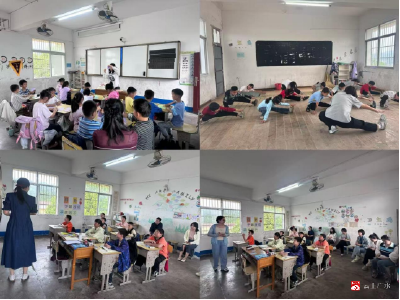 【阅·广水】“教联帮扶暖人心 携手并进共发展”——蔡河镇中心小学教师到蔡河镇黄土中心小学开展送教活动