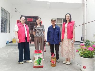 【悦·广水】应山街道许家井社区：节前慰问特扶家庭