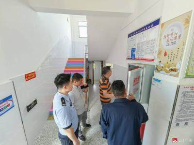 【阅·广水】蔡河镇政府组织相关部门开展五一假前安全大检查