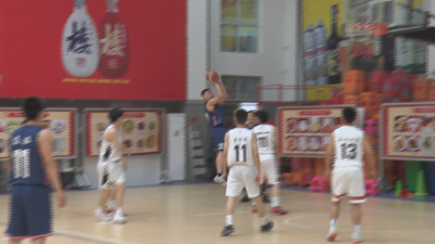 【越•广水】篮下争锋 激战正酣