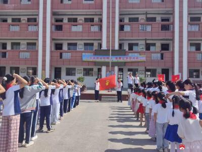 【阅·广水】牢记党的教导，争做强国少年——太平镇中心小学举行少先队队员入队仪式