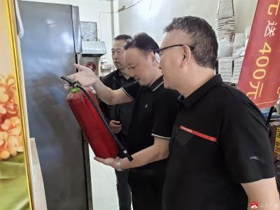 【越·广水】李店镇开展消防安全集中夜巡活动