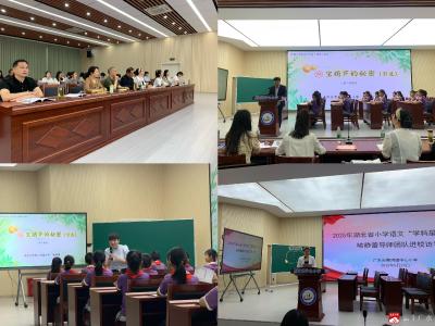 【阅·广水】湖北省中小学语文“学科星火行动”——喻静蕾导师团队进校访学活动