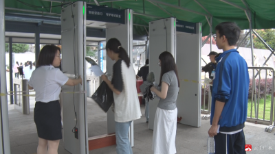 【越·广水｜关注高考】记者直击：高考首日 广水市6000多名考生赴考
