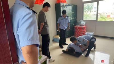 【越·广水】广水市骆店派出所开展现场抓捕实操培训 提升青年民辅警实战能力