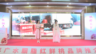 【越·广水】胭脂映红致富路  广水鲜桃香飘四方