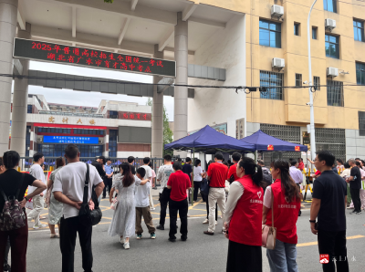 【悦·广水】应山街道北正街社区：爱心助考我们在行动