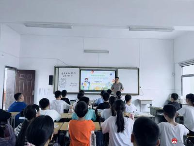 【越·广水】预防传染病 健康伴我行——蔡河镇中心小学开展“预防春夏传染病”主题教育活动