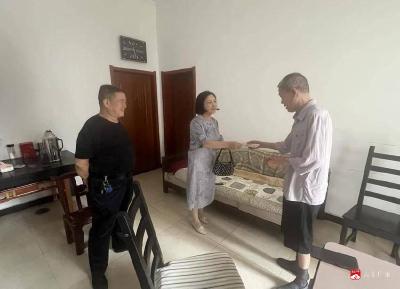 【越·广水】应山街道胜利街社区：情暖“七一” 初心如磐胜利街社区开展困难党员走访慰问活动