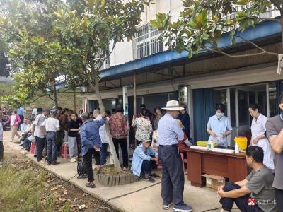 【悦•广水】八一社区联合印台山医院开展健康义诊活动