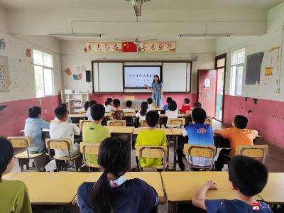 【越·广水】筑牢校园禁毒防线，守护学生健康成长——骆店镇草店中心小学开展禁毒知识宣传主题班会
