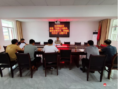 【越·广水】余店财政所开展“弘扬三大精神，锤炼过硬作风，激励担当作为”主题党课学习