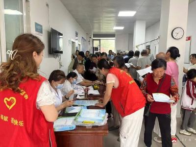 【悦·广水】应山街道三里河社区携手医院开展免费体检 守护老年群体健康