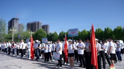 【越·广水】万步有约 健康同行！我市举行第三届“健康湖北 万步有约”健走大赛
