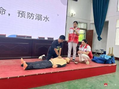 【越·广水】太平镇多部门携手筑牢未成年人防溺水安全防线
