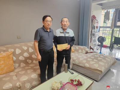【越·广水】发改局：七一慰问老党员 共忆初心感党恩