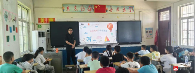 【越·广水】湖北大学七色光骆店之行|特色课程为乡村儿童打开“心灵之窗”~