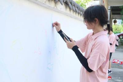 【越·广水】“艺”抹星火社会实践团社会实践活动——第一站关庙