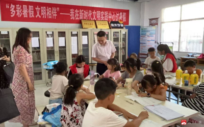 【越·广水】李店镇：安全不放假！社区暑假课堂开课啦