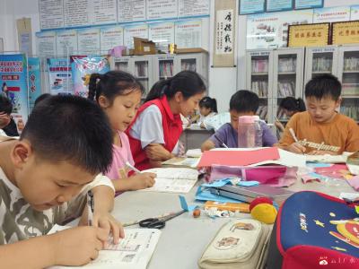 【越·广水】志愿者微光暖童心：余店镇爱心托管班24小时暖心计时