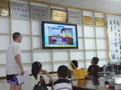 【悦•广水】东关社区：“电”亮童心　安全“童”行