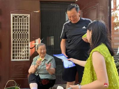 【越·广水】应山街道许家井社区：电信反诈宣传 守护居民“钱袋子