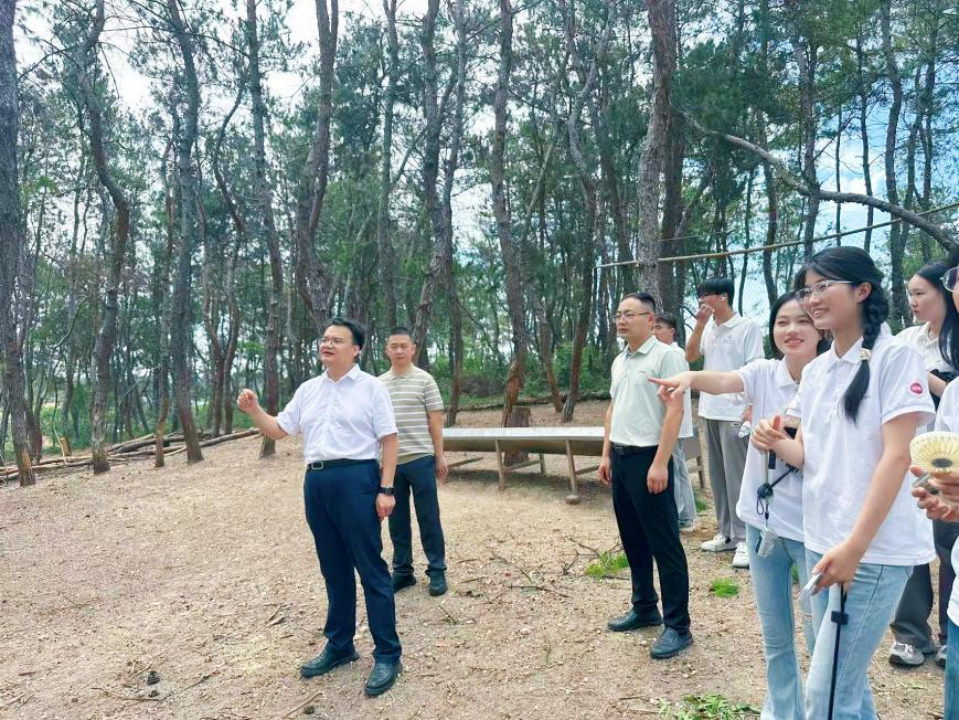 【越·广水】观摩实践拓视野 校地联动促成长  ——湖北大学实习实践学子赴骆店镇多地开展参观学习活动 