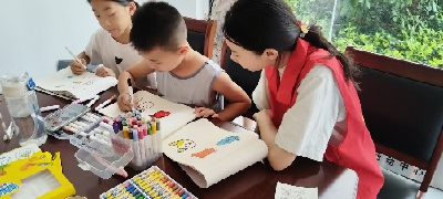 【越·广水】城郊街道：“我在新时代文明实践中心过暑假” 安全护航伴成长