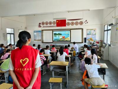 【越·广水】蔡河镇举办防溺水知识讲座，筑牢暑期安全防线