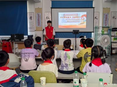 【越·广水】学贺信精神，立少年之志——余店镇新时代文明实践所开启第九次全国少代会学习热潮