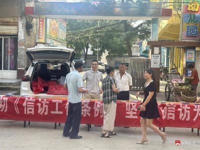 【越·广水】太平镇多部门联合开展集中宣传活动，共筑平安和谐家园