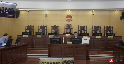 【越·广水】庭审现场变“法治课堂” 全力助推依法行政