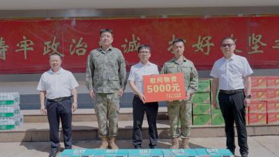 【越·广水】柯黎鹏 刘鹏走访慰问驻广部队官兵