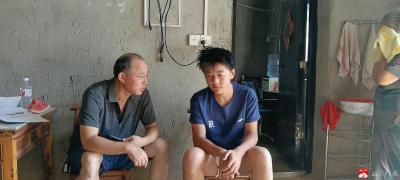 【越·广水】酷暑家访担使命 安全守护育新苗——广水市骆店中学暑期暖心家访记