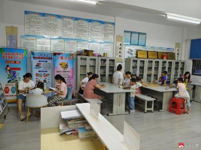 【越·广水】余店镇:书香盈满农家院 知识点亮乡村夏