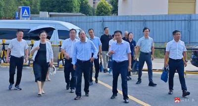 【越·广水】督导检查 开学护航  ——省市各级领导莅临应办五小检查指导秋季开学工作