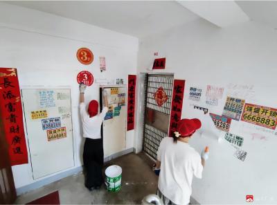 【悦•广水】双桥社区开展清洁家园“牛皮癣”攻坚行动